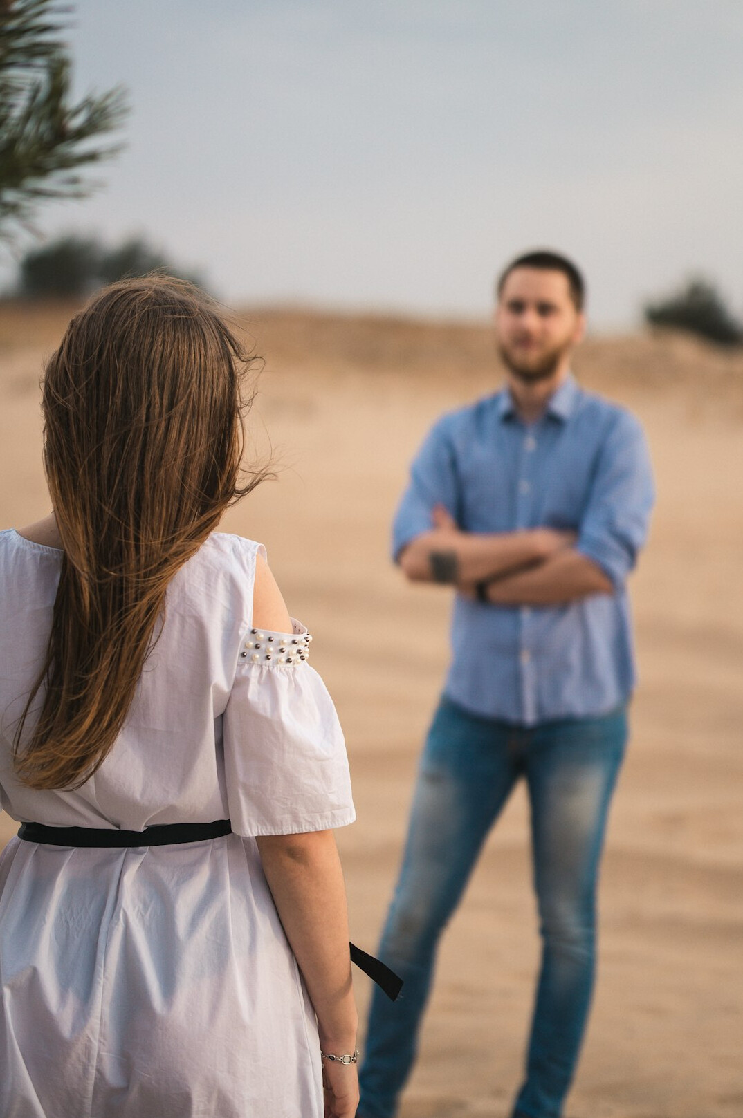 couple resolving conflict